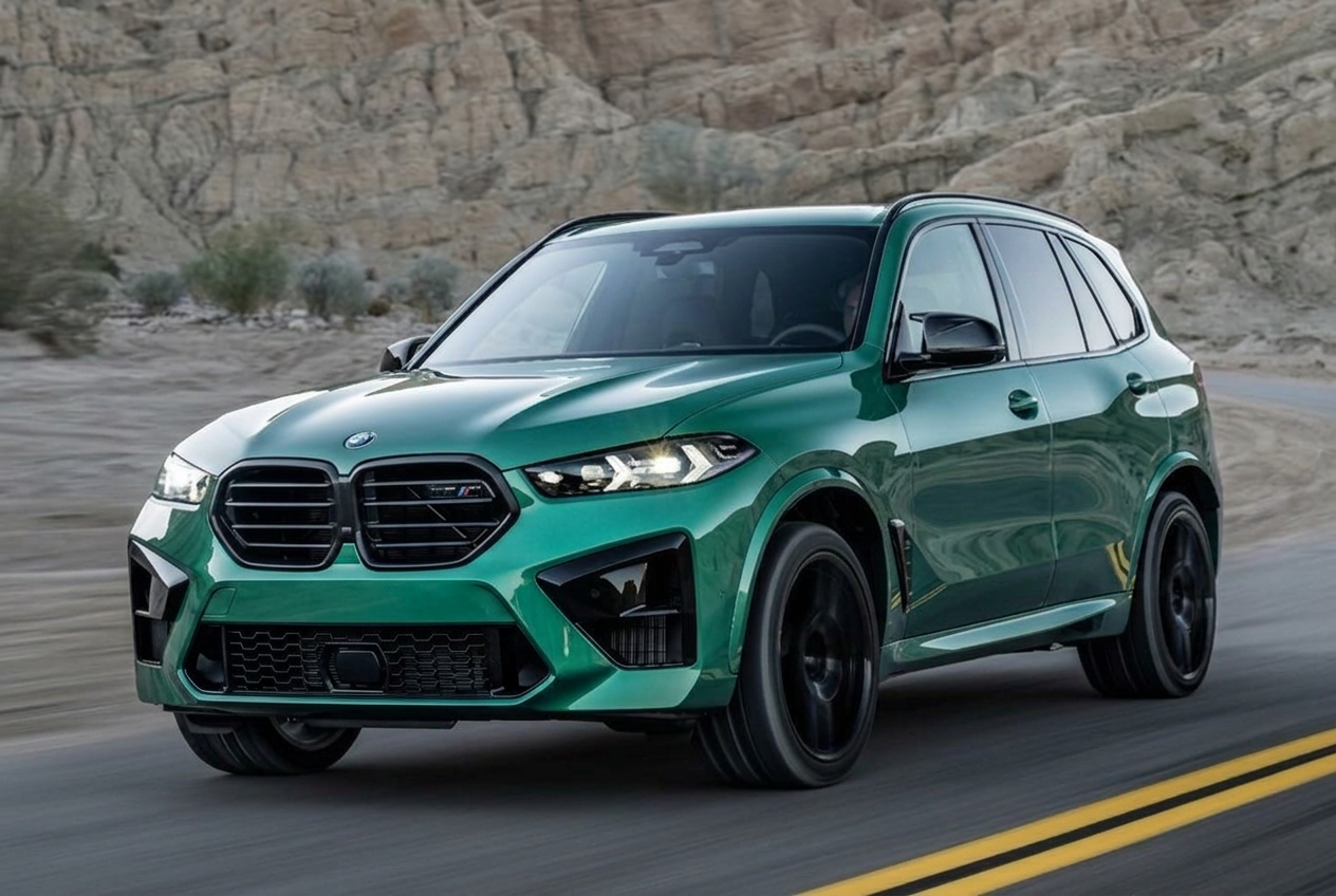 BMW X5 in San Remo Green