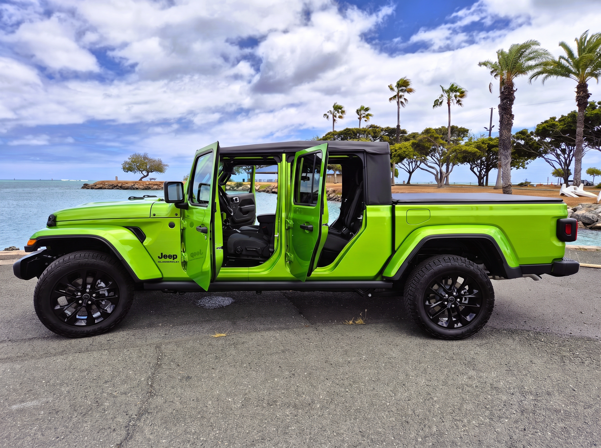 Jeep Gladiator in Mojito Green