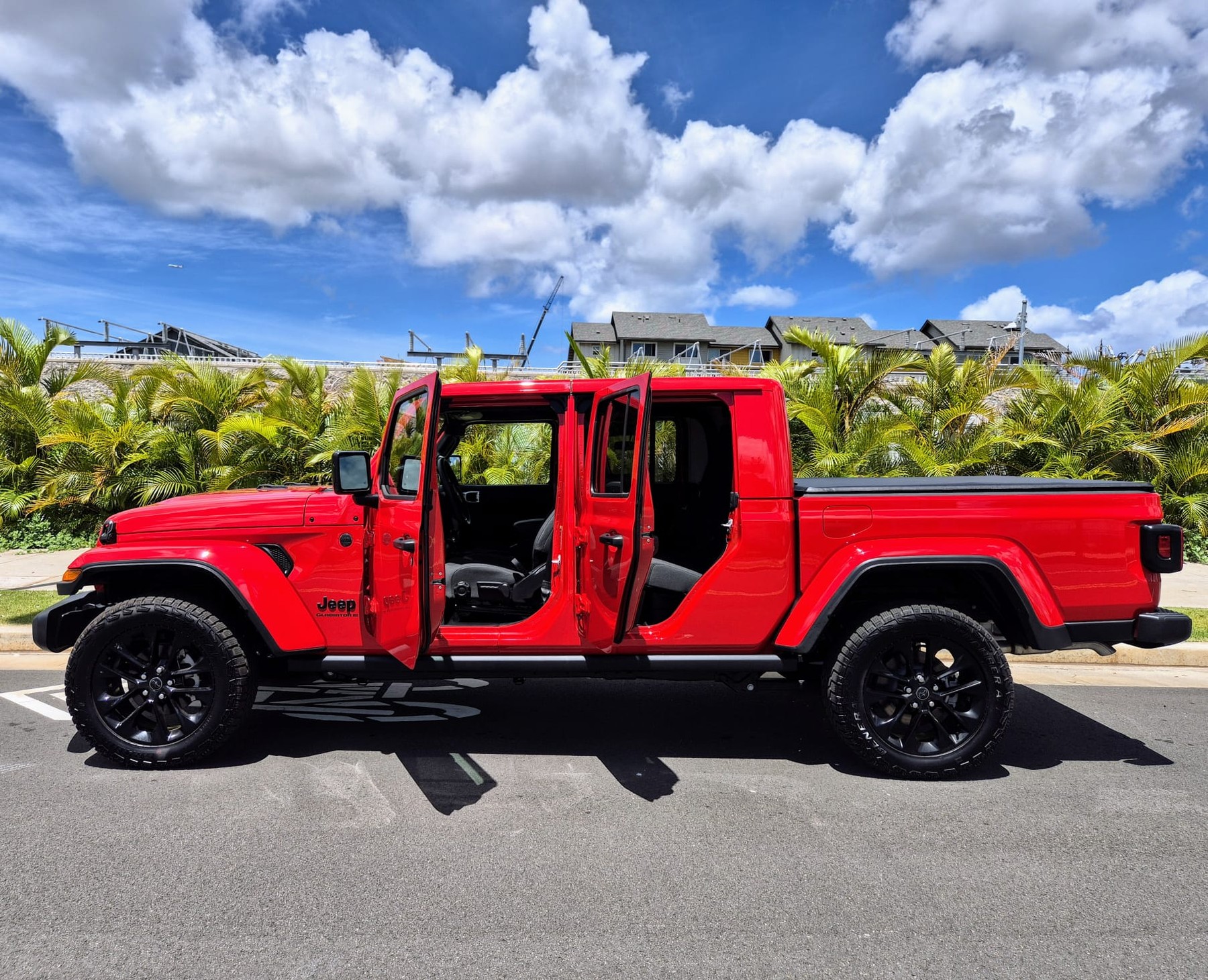 Jeep Gladiator in Firecracker Red