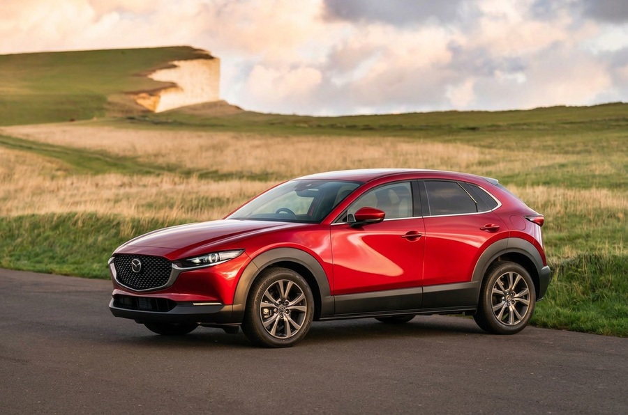 Mazda CX-30 in Soul Red Crystal