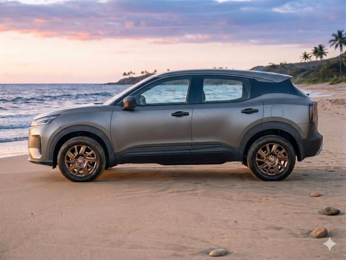Nissan Kicks in Gun Metallic Gray