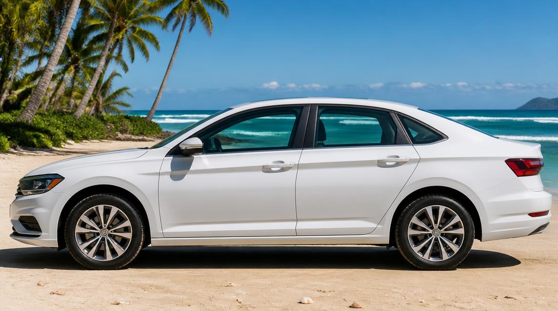 Volkswagen Jetta in Pure White
